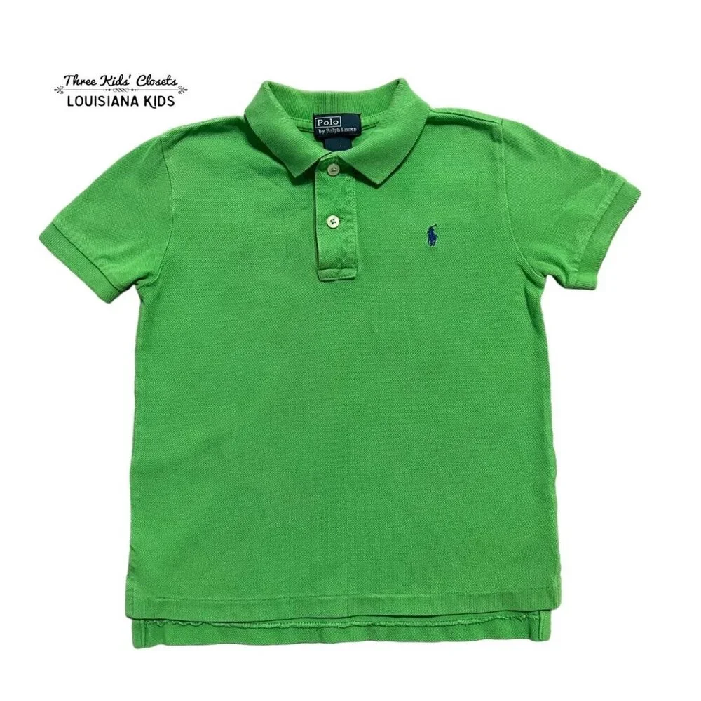 Ralph Lauren Polo Sz 5 Green Classic Polo Shirt